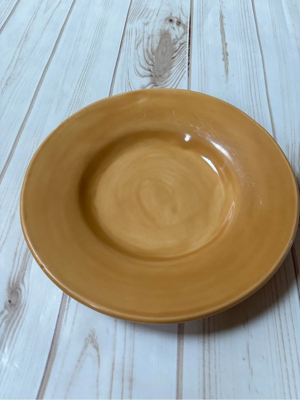Pottery Barn Sausalito Amber salad plate